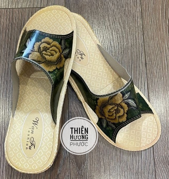 Dép nữ cao cấp vàng mã loại đẹp